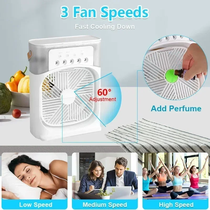 DLC - Cooling Fan With Ice (مروحة تبريد مع الثلج)
