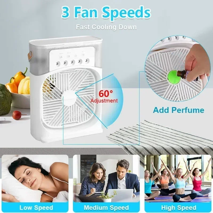 DLC - Cooling Fan With Ice (مروحة تبريد مع الثلج)