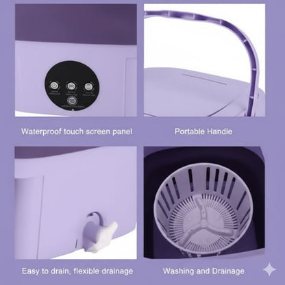 Portable Washing Machine (غسالة ملابس محمولة)